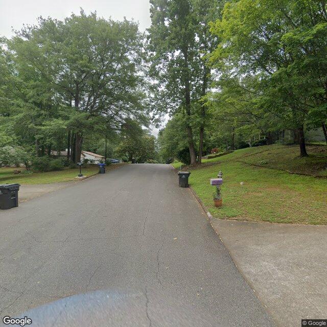 A street in Roswell, North Metro Atlanta